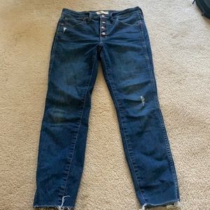 Madewell 10” skinny. Size 27p